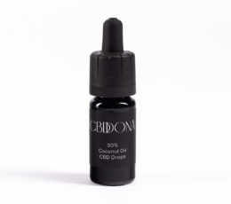 CBD Coconut 30% Oil Drops 10ml with dropper by CBDDONA